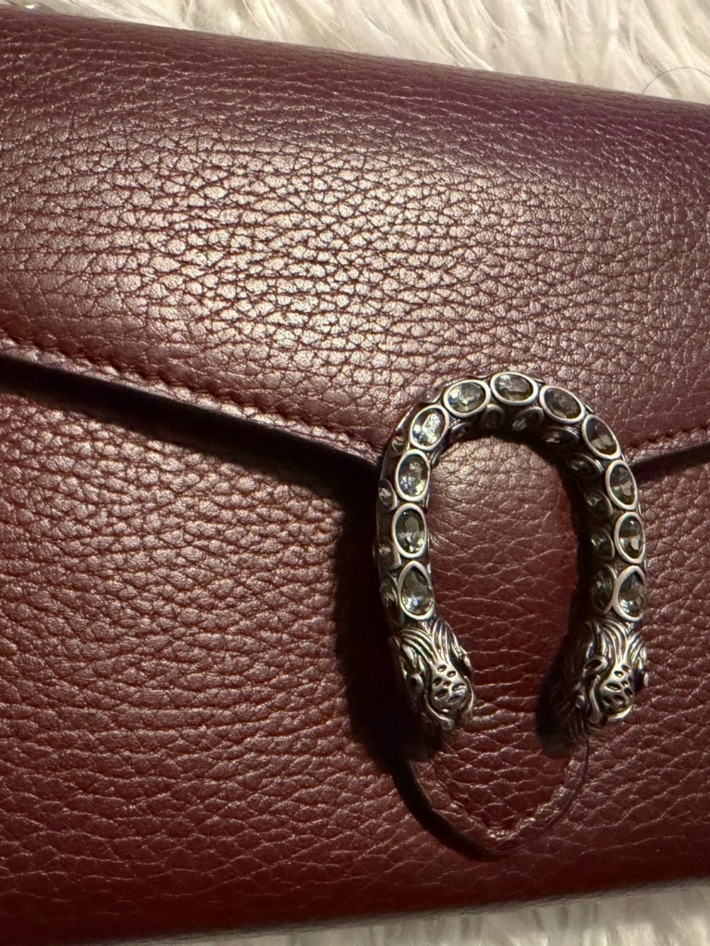 Gucci Dionysus chain wallet leather crossbody bag - Picture 2 of 16